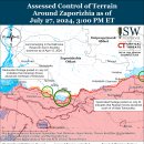 러시아 공세 캠페인 평가, 2024년 7월 27일(우크라이나 전황 이미지