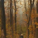 Vasily Polenoff (1844 - 1927) Woman walking on a forest path, 1883 이미지