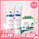 소나무기획 | 라운드랩 자작나무 톤업 선크림, 직접 써보고 반한 올리브영 꿀템 후기! (소나무 선스틱 증정 기획)