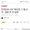 11월 컴백!! 이미지