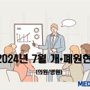 공군 제20전투비행단 항공의무대대 의원 | [공지] 2024년 7월 의원/병원 개원 및 폐원현황은? 개원 122개, 폐원 101개