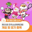[제55회 전국소년체육대] 개요 및 경기종목