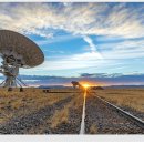 Very Large Array 의저녁 이미지