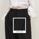 프리와이드 | 여자 직장인 검정 링클 프리 와이드 슬랙스 솔직 후기