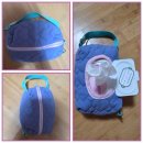 압화로 물티슈 케이스 꾸미기 | 🌱🚗 깨비다 차량용 2in1 걸이형 대용량 물티슈 케이스 (블루) 내돈내산 후기