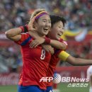 한국 여자 축구 16강 진출의 쾌거를 이루다 이미지