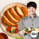 알렉스 돈까스 돈가스 냉동 등심 에어프라이어 돈까스 120g 10팩세트, 10개 이미지