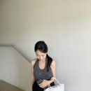 SKIN25 | [공지] 소비기록 📦 : 스러움 Seureoum Skin Halter Top_Charcoal + Tom Linen Bermuda Pants_Black