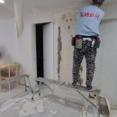광명도배 도배술사 김씨 철산한신 아파트 주방 부분 시공 후기