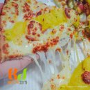 뽕뜨락피자 나운점 | 군산 피자 맛집 나운동 뽕뜨락 반반한피자 배달 후기
