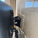 선인테리어 | 부산벽걸이티비설치 셋탑박스공유기티비선숨김정리 반매립인테리어 브라켓교체작업 작업후기