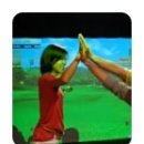 스윙스크린골프 이미지