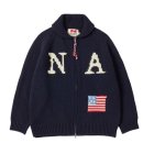 핸드프린트 | 비욘드클로젯 핸드메이드 빈티지 리그 니트 가디건 내돈내산 후기