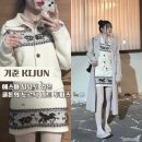 🤎 에스파 닝닝 손민수 🤎 쿨톤의 기준 노르딕 니트 셋업 후기