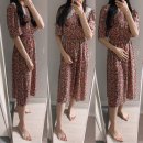 <b>체리</b><b>빌레</b> 장미가득 레이스카라 원피스 리뷰