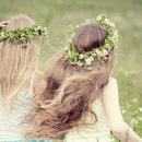 손안에 작은 꽃밭 이미지