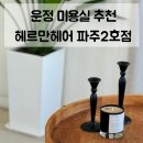 산내마을 3단지 후문 사거리-1 | 운정 미용실 추천 | 헤르만헤어 파주2호점 여름 디자이너 뿌리염색 시술 후기