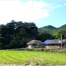 덕치리 초가 이미지