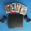 PS3 슬림(Slim)120GB + 최신게임 9장 + 컨트롤러 2개 = 350$ (판매완료) 이미지