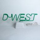 디웨스트바버샵 | 데스크리움] 네온 크리트 주문 제작 후기_ D-WEST
