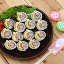달팽이김밥 이미지