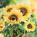 물빛 수채화 화실 이미지