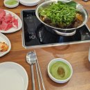 정담얼크니샤브칼국수