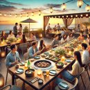 바다노을 이미지