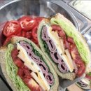 샌드위치와 샐러드(오후) 이미지