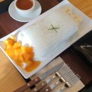 엑스포아파트4단지(건너편) | 대전 유성구 전민동 카페 실타래빙수가 있는 카페길우 전민점