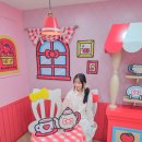 상콤 발랄 헬로퍼피 | 서울 중구| 명동 카페 내돈내산 헬로키티 애플카페 웨이팅/굿즈/디저트