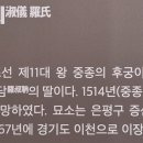 숙의나주나씨 묘역 및 묘비 이미지