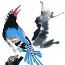 수묵채색화 이미지