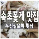 속초꽃게 맛집 무진장물회 횟집 특별한날에는 특별하게즐기세요 이미지