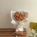 하트강아지 | 구미꽃집 &lt;마음을담다&gt; 하트 꽃다발, 강아지 꽃다발 전문점 후기!