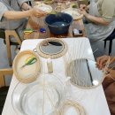 [동구샘터] 페이퍼플라워와 라탄을 만드는 하루(5회차-라탄 바구니) | 평생학습 샘터 라탄 거울 만들기 후기