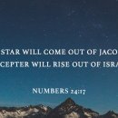 민수기 24장 설교 / 2023년 10월 22일 주일 / 한 별이 야곱에게서 나올 것이다. 한 통치 지팡이가 이스라엘에서 일어설 것이다 이미지
