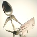 포크와 수저 이미지