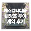 (웨딩 준비) 에스칼라디움 웨딩홀 투어, 계약 후기