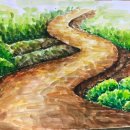 수채화소묘 이미지