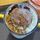 메가MGC커피광주신가점 | 메가커피 컵빙수 가격 팥빙 신메뉴말차 젤라또 파르페 비교해봄, 말차 너.. 많이 아쉬워