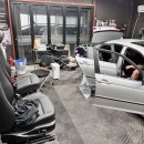 영크리닝 | #25. BMW E46 3시리즈 325xi 실내 크리닝, 방음(흡읍재) 시공 및 파츠 도색 - 더비개러지