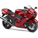 가와사키 ZX-14(ZZR 1400) 2010년 빨간색 이미지