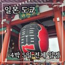 5일 전체 일정 _ 디즈니씨, 아사쿠사, 해리포터 스튜디오, 신주쿠, 시부야, 하라주쿠, 모리타워, 돈...