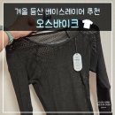 겨울 산행 복장 등산 베이스레이어 오스바이크 드라이넷 착용 후기