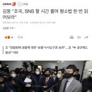 김웅 &#34;조국, SNS 할 시간 줄여 형소법 한 번 읽어보라&#34; 이미지