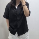 역시 칼배송 여름 캠퍼스룩으로 딱인 오브넬 플리디 루즈핏 반팔 셔츠 (M/블랙) 솔직 후기