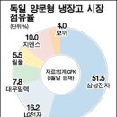 양문형 냉장고 '유럽 점령' 이미지