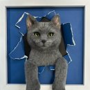 94 | [양모펠트 고양이 액자 주문제작 후기] 94 그리고 봉이