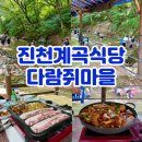 연곡입구  연곡마을 | 충북 청주 근교 계곡 연곡계곡 식당 진천 다람쥐마을